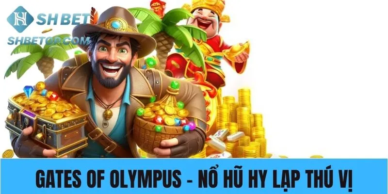 Gates of Olympus sở hữu nhiều kho báu khủng và minigame thú vị