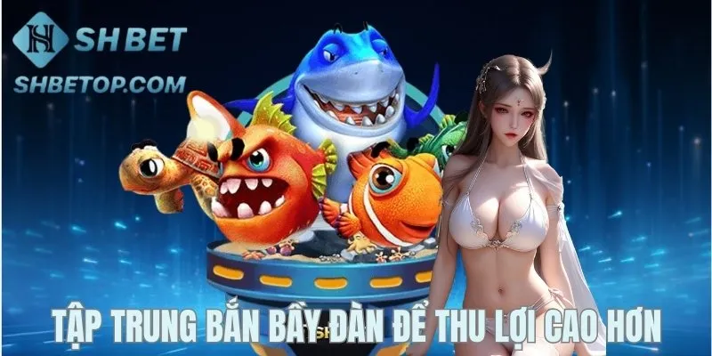 Tập trung săn mục tiêu theo đàn